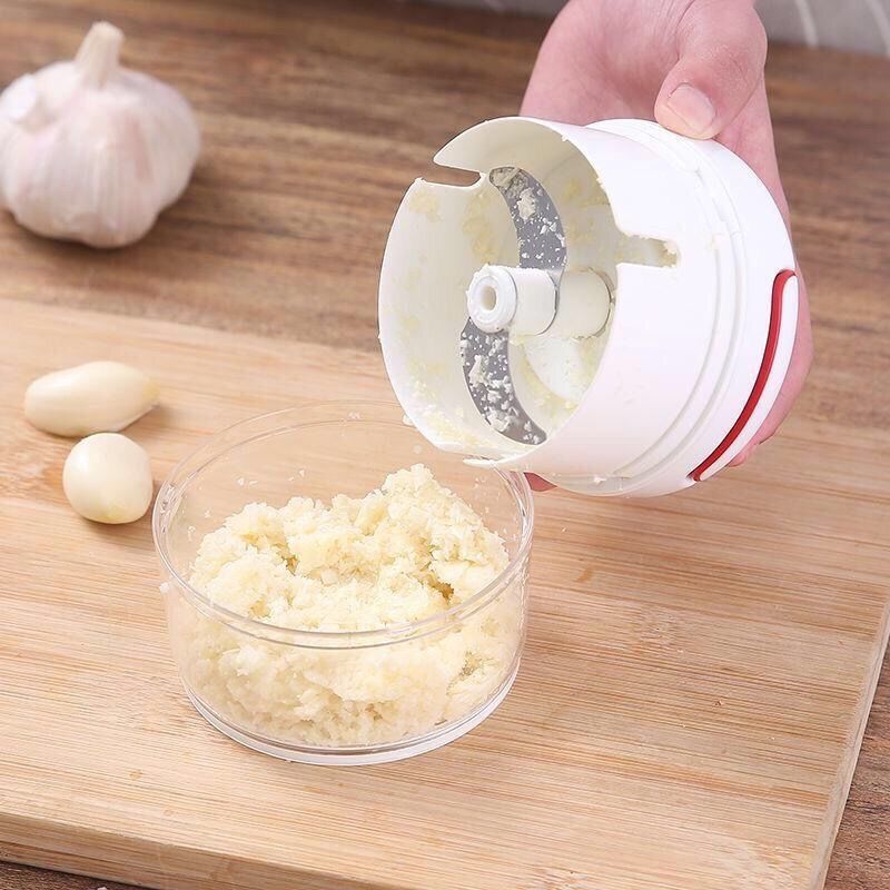 Mini Garlic Press Mashed Garlic Manually Crushed Minced Garlic Stir Stuffing Hand-pulled Crusher Home Kitchen Tools